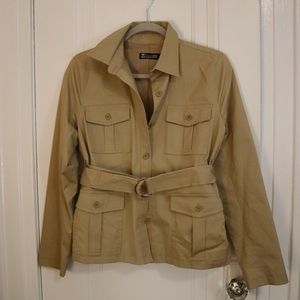 NY&Co Beige utility jacket